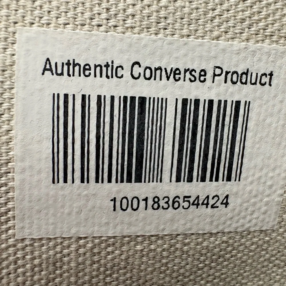 Converse Black & White Classic High Top Sneakers - Picture 5 of 6